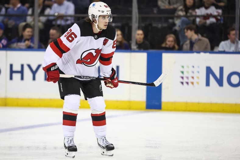 NHL: New Jersey Devils at New York Rangers
