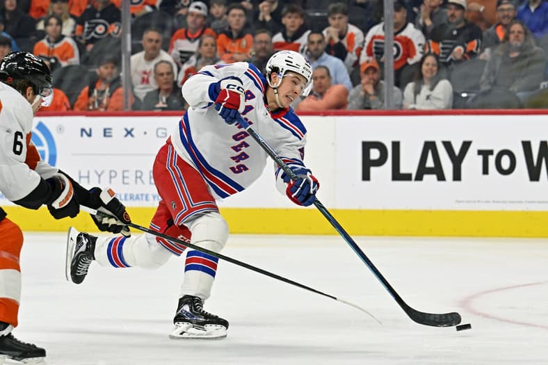 NHL: New York Rangers at Philadelphia Flyers