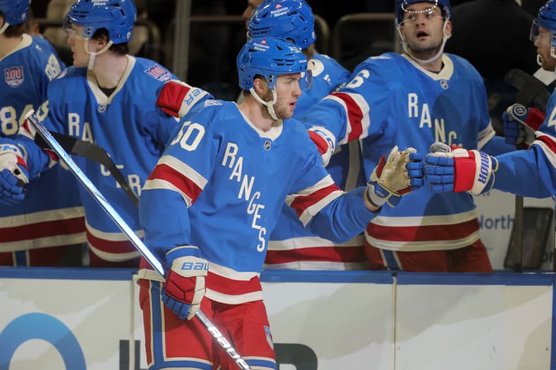 NHL: Toronto Maple Leafs at New York Rangers