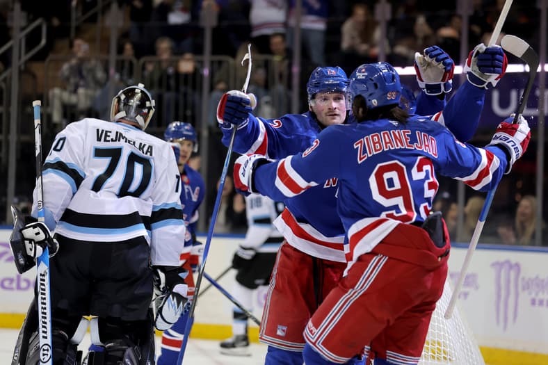 NHL: Utah Mammoth at New York Rangers
