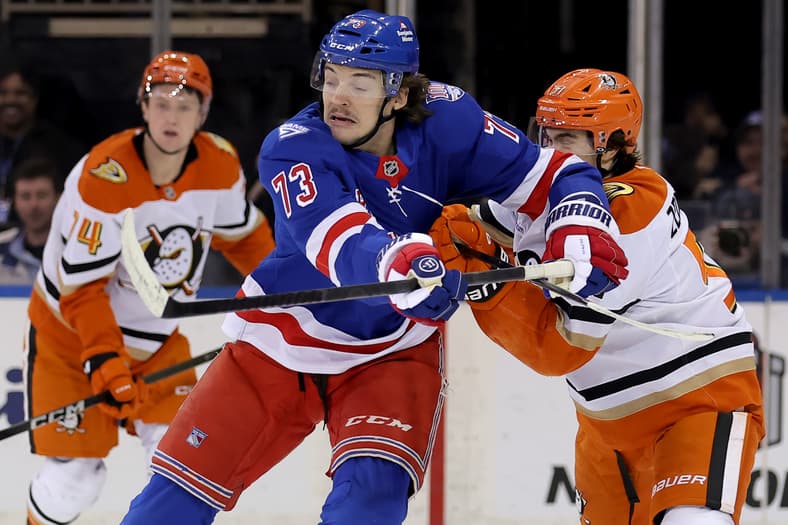 NHL: Anaheim Ducks at New York Rangers