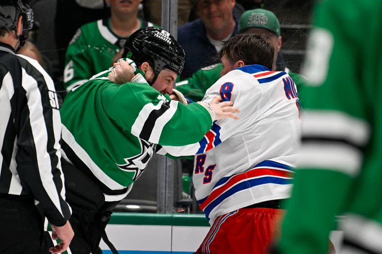 NHL: New York Rangers at Dallas Stars