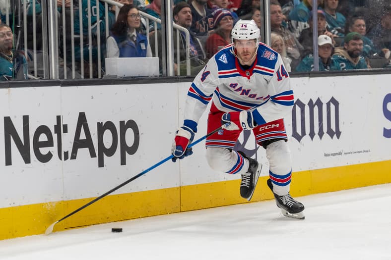 NHL: New York Rangers at San Jose Sharks