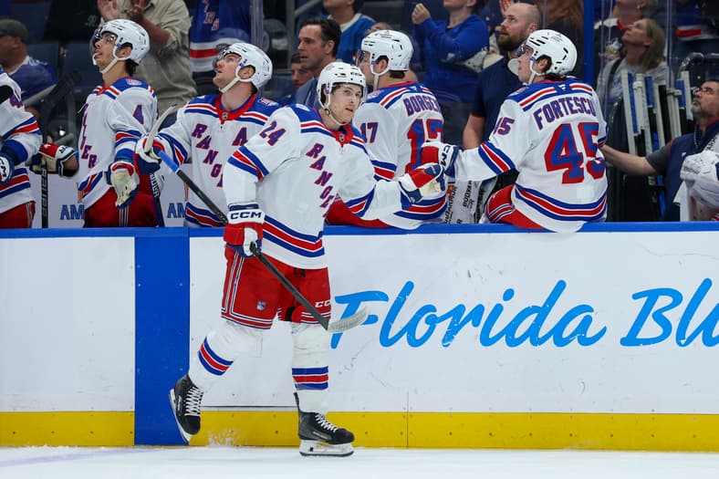 NHL: New York Rangers at Tampa Bay Lightning