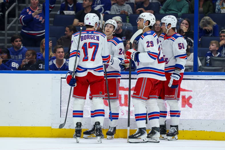 NHL: New York Rangers at Tampa Bay Lightning