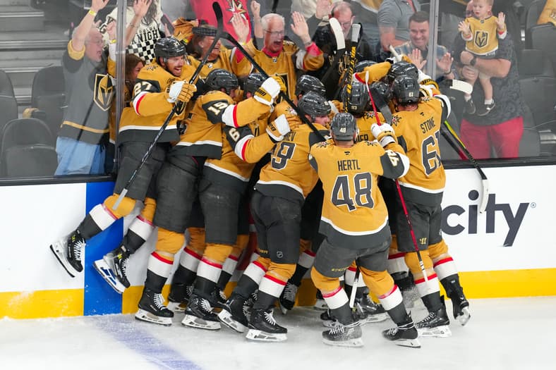 NHL: Stanley Cup Playoffs-Utah Mammoth at Vegas Golden Knights