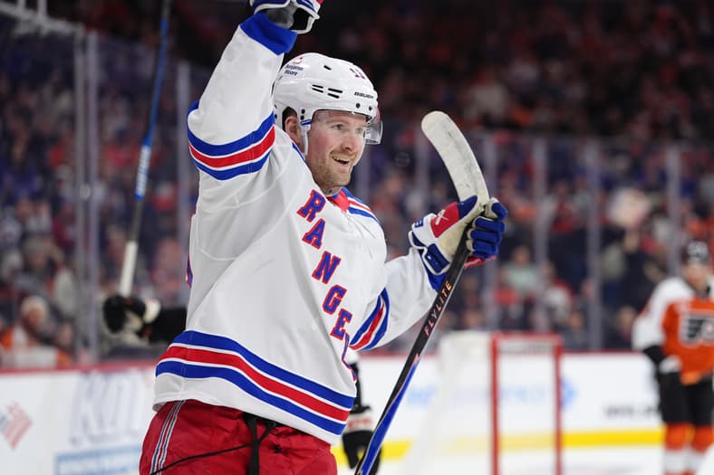 NHL: New York Rangers at Philadelphia Flyers