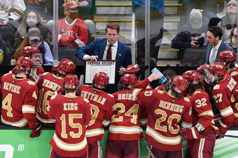 NCAA Hockey: Frozen Four Championship Game-Denver vs Minnesota State