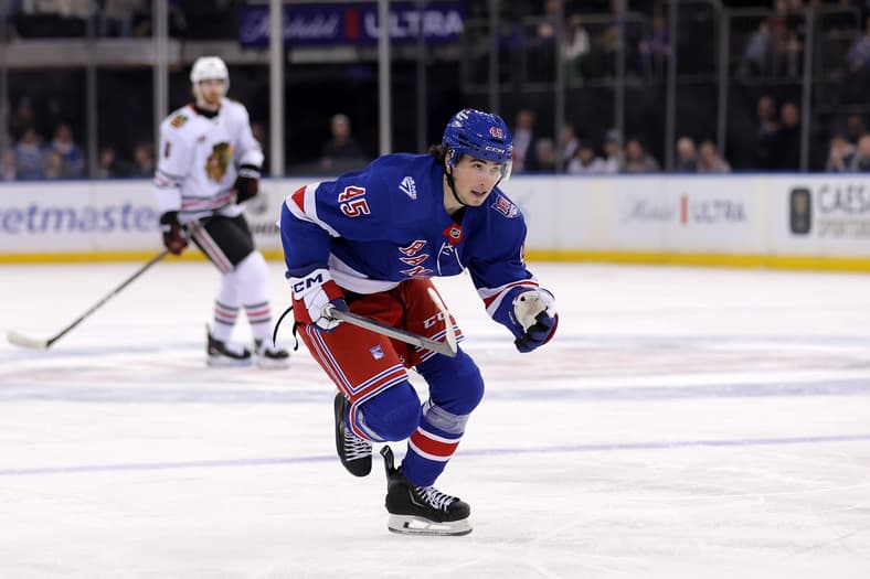 NHL: Chicago Blackhawks at New York Rangers