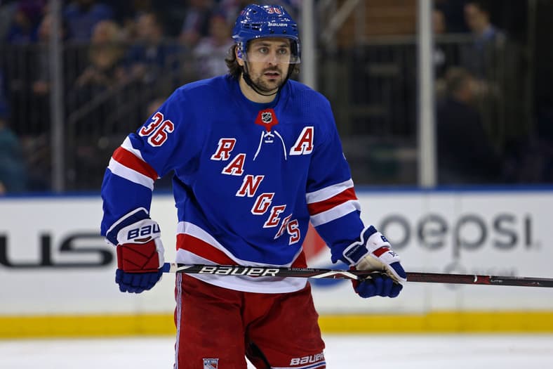 NHL: Columbus Blue Jackets at New York Rangers