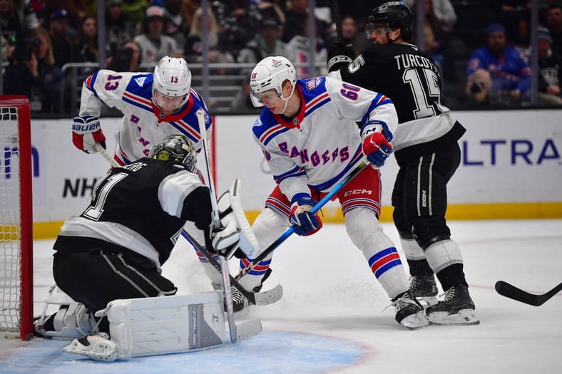 NHL: New York Rangers at Los Angeles Kings