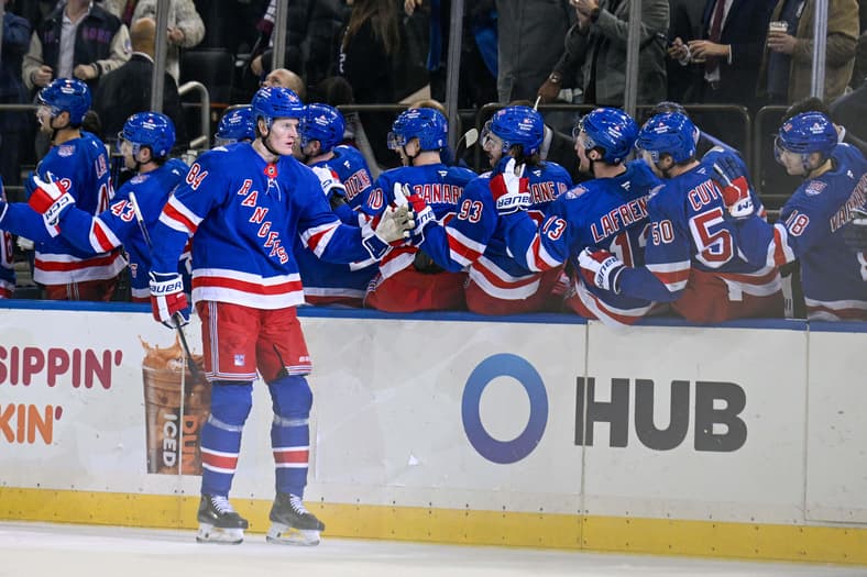 NHL: St. Louis Blues at New York Rangers