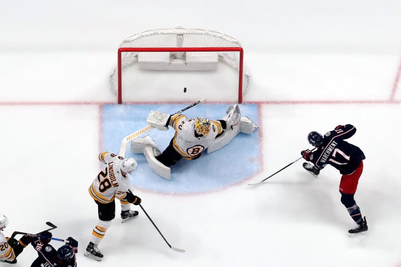 NHL: Boston Bruins at Columbus Blue Jackets