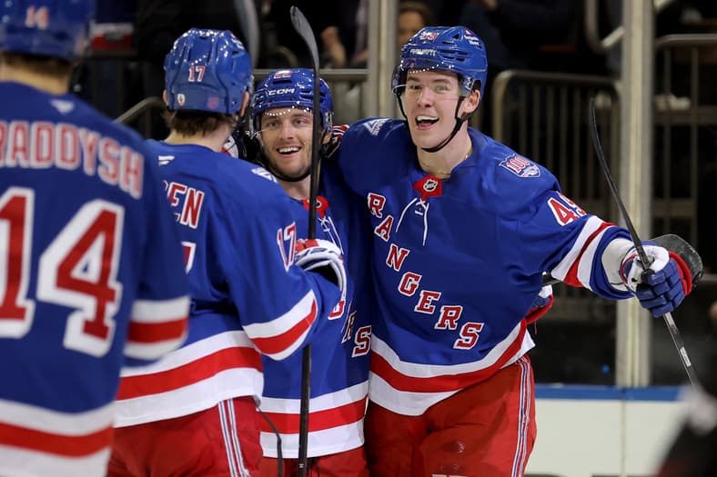 NHL: Chicago Blackhawks at New York Rangers