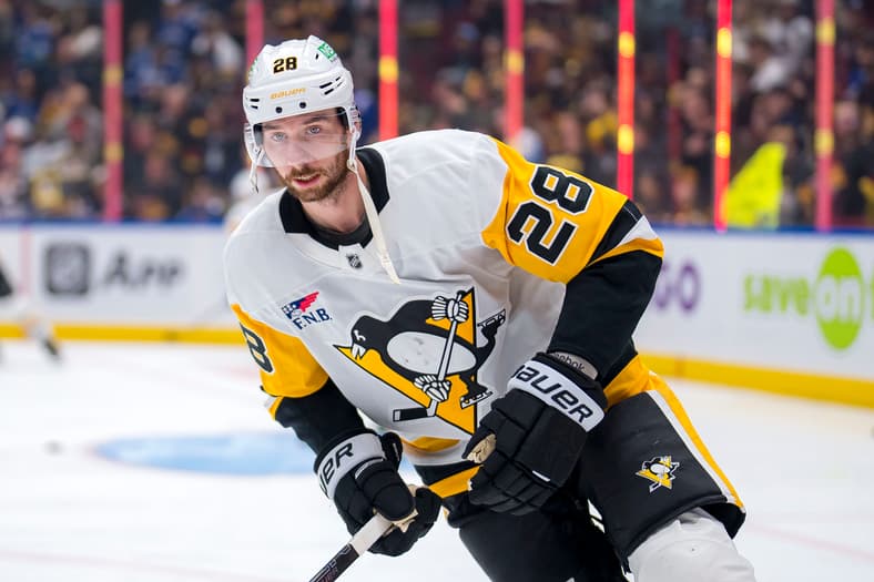 NHL: Pittsburgh Penguins at Vancouver Canucks -- defenseman Marcus Pettersson