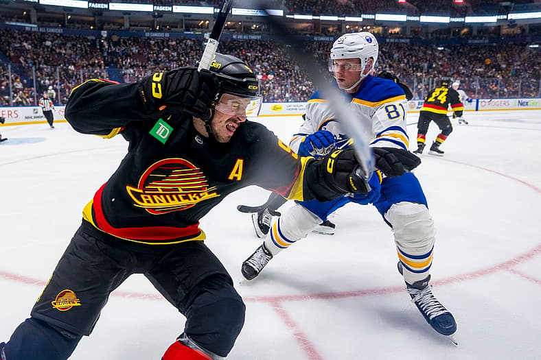 NHL: Buffalo Sabres at Vancouver Canucks