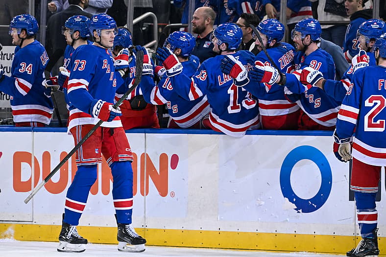 NHL: Ottawa Senators at New York Rangers