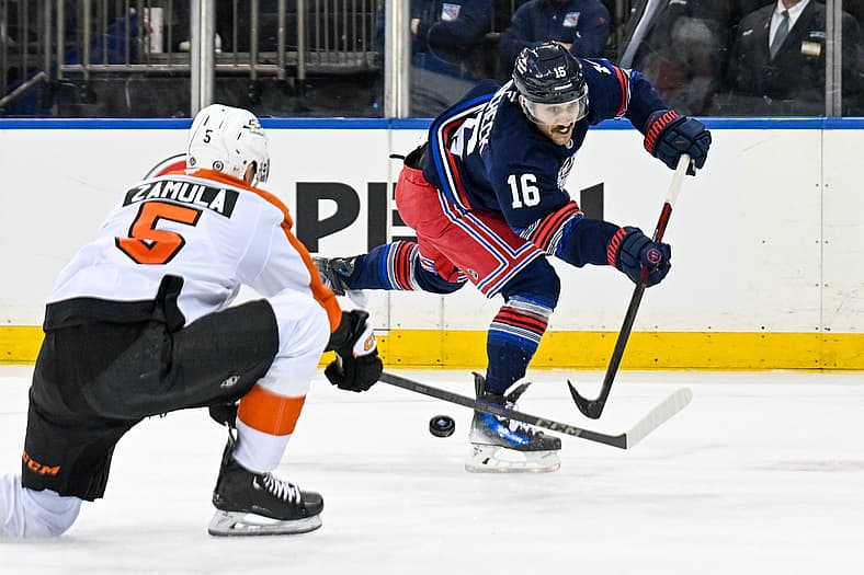 NHL: Philadelphia Flyers at New York Rangers