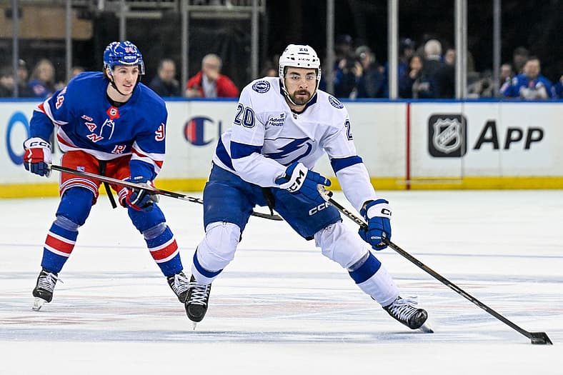 NHL: Tampa Bay Lightning at New York Rangers