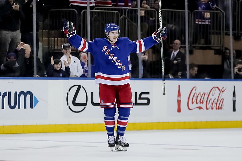 NHL: Vancouver Canucks at New York Rangers
