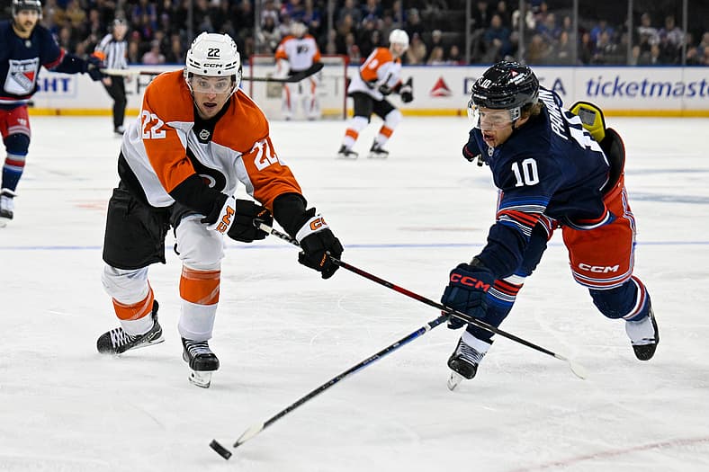 NHL: Philadelphia Flyers at New York Rangers