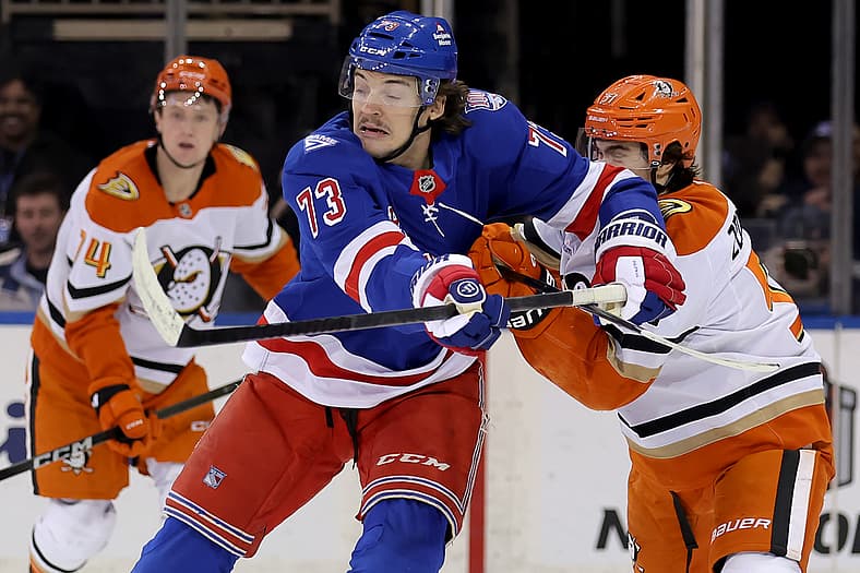 NHL: Anaheim Ducks at New York Rangers