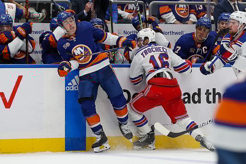 NHL: New York Rangers at New York Islanders