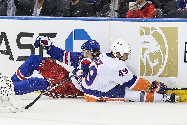 NHL: Preseason-New York Islanders at New York Rangers