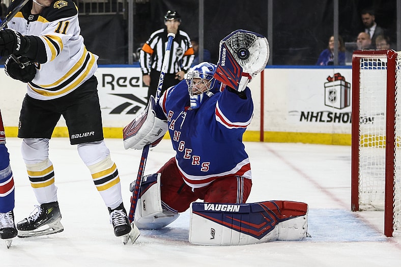 NHL: Boston Bruins at New York Rangers