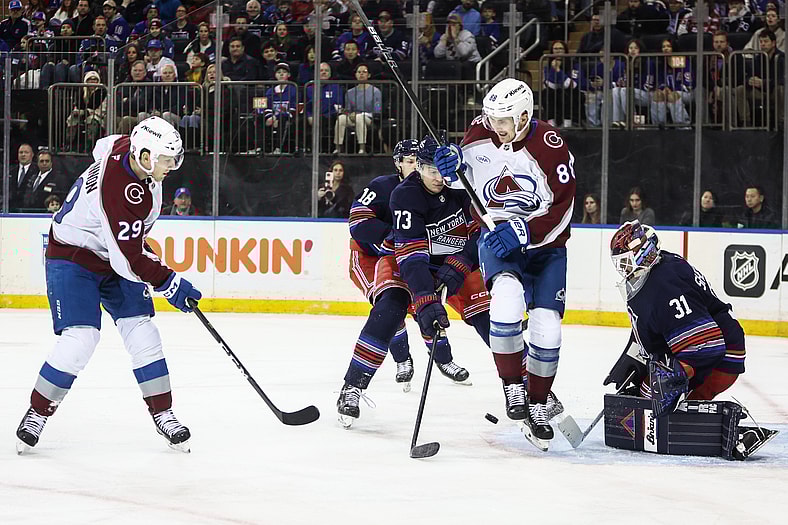 NHL: Colorado Avalanche at New York Rangers