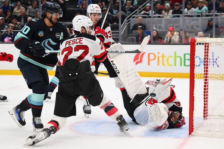 NHL: New Jersey Devils at Seattle Kraken