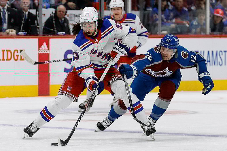 NHL: New York Rangers at Colorado Avalanche