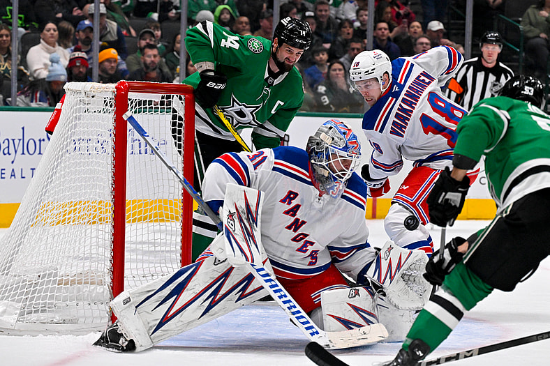 NHL: New York Rangers at Dallas Stars