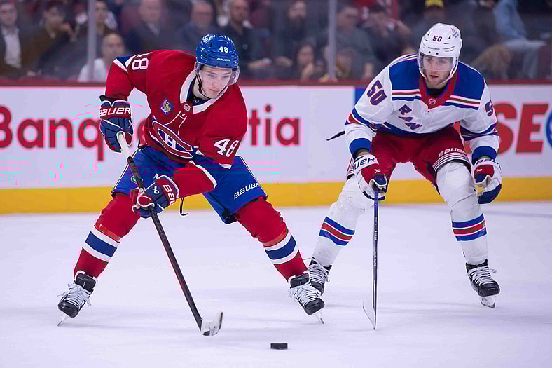 NHL: New York Rangers at Montreal Canadiens