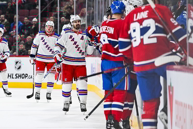 NHL: New York Rangers at Montreal Canadiens