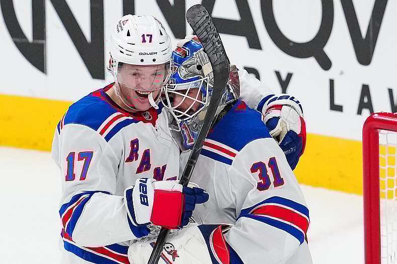 NHL: New York Rangers at Vegas Golden Knights