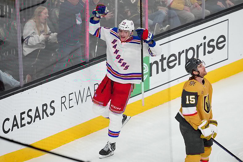 NHL: New York Rangers at Vegas Golden Knights