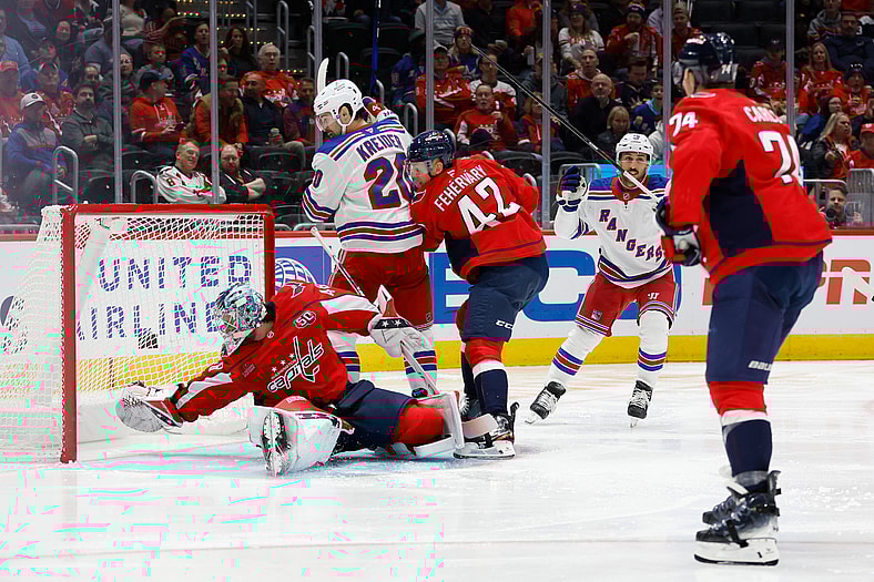 NHL: New York Rangers at Washington Capitals