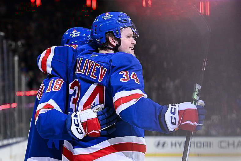 NHL: Ottawa Senators at New York Rangers
