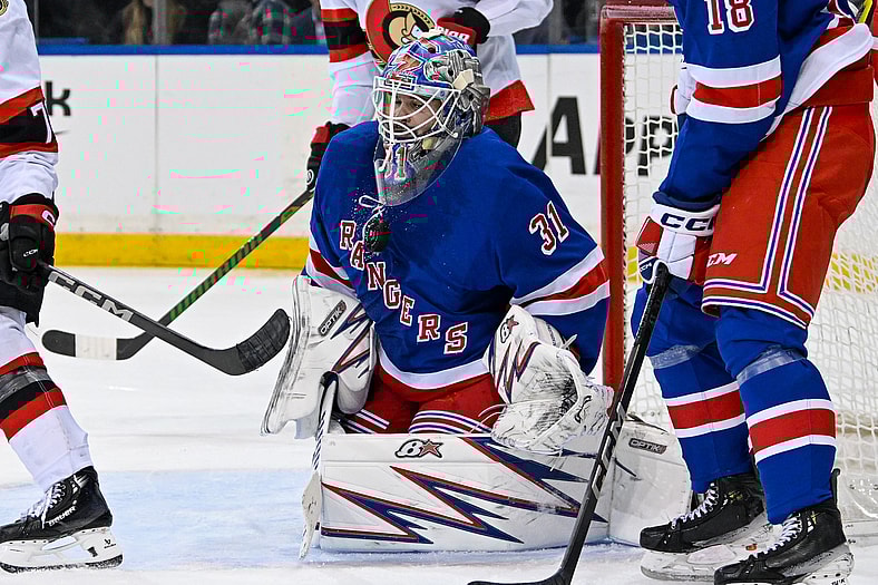 NHL: Ottawa Senators at New York Rangers