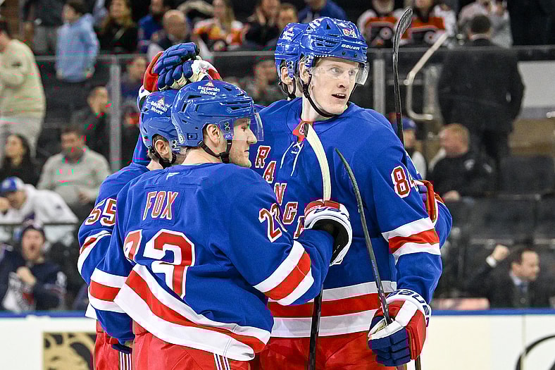 NHL: Philadelphia Flyers at New York Rangers