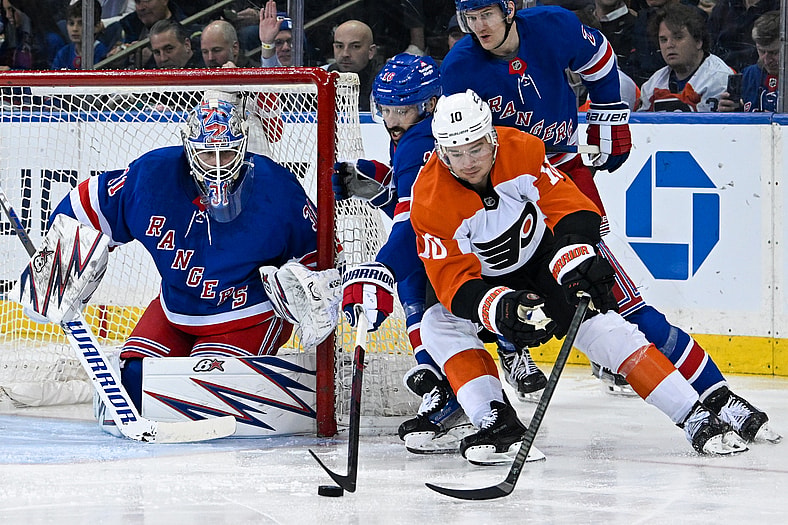 NHL: Philadelphia Flyers at New York Rangers