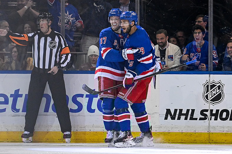 NHL: Philadelphia Flyers at New York Rangers