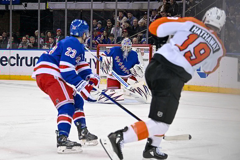 NHL: Philadelphia Flyers at New York Rangers