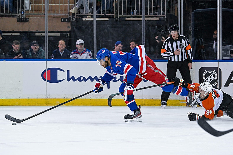 NHL: Philadelphia Flyers at New York Rangers