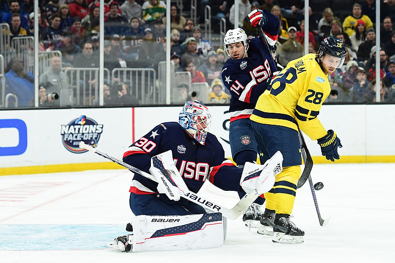 NHL: 4 Nations Face Off-Sweden vs USA
