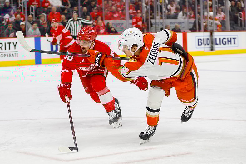 NHL: Anaheim Ducks at Detroit Red Wings