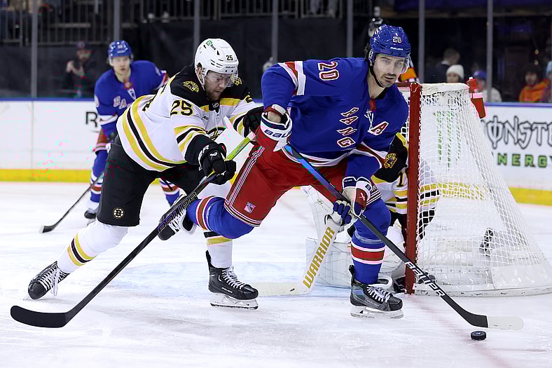 NHL: Boston Bruins at New York Rangers