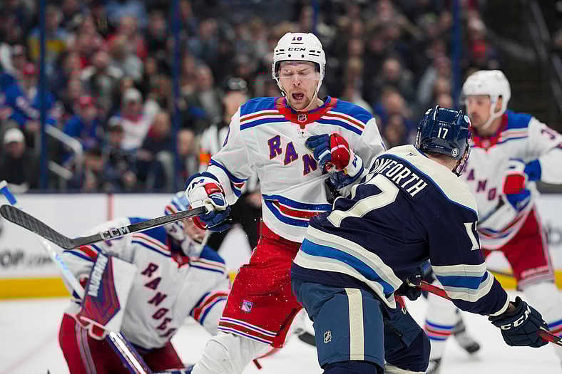 NHL: New York Rangers at Columbus Blue Jackets