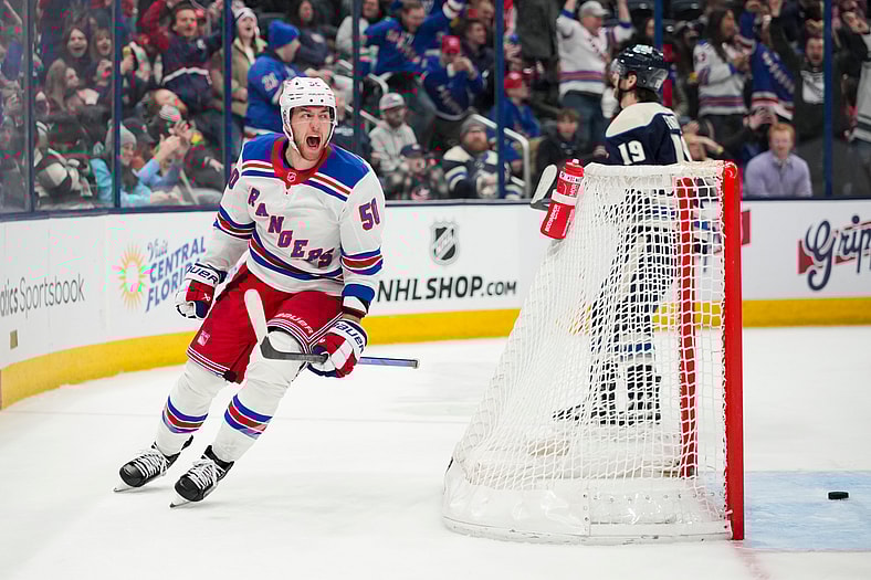 NHL: New York Rangers at Columbus Blue Jackets